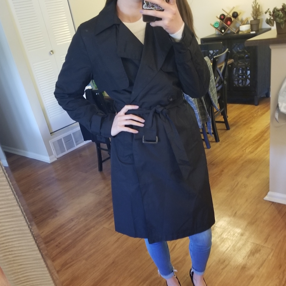 ⬇️ NWOT a new day black rain coat - Picture 4 of 8
